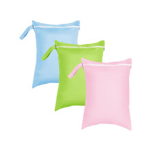 Baby Cloth Diaper Wet Dry Bag Travel Beach Pool Bag Yoga Gym Bag for Wet Color separation