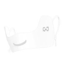 Cycling Running Face Covering Ice Silk Sunscreens Masked Reusable Respirator White