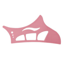 Eyeshadow Lip Line Eyeliners Auxiliary Tool Eyeshadow Guard Pads for Eye Makeup Pink color