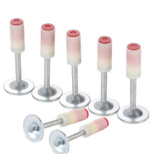 150 Stück manuelle Rundnägel für Betonnagler, 7,3 mm Durchmesser, 32 mm lang, Stahlnagel-Wandbefestigungswerkzeug-Sets Zubehö