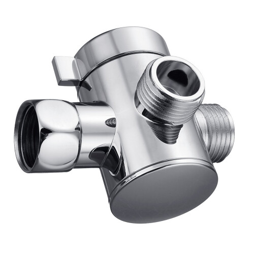 3 Way Shower Arm Diverter Valve for Handheld Shower Head 2