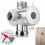 3 Way Shower Arm Diverter Valve for Handheld Shower Head 6