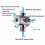 3 Way Shower Arm Diverter Valve for Handheld Shower Head 5