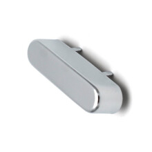 Versatile Neck Pickup Cover Electric Guitar Humbucker Pickup Copper Cover Silver