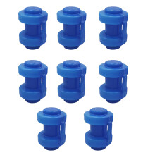 Trampoline Rod Caps Wear Resistant Trampoline Tube Caps Trampoline Poles Caps 8pcs
