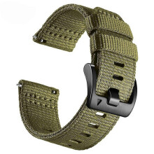 20 mm geweven nylon horlogeband, compatibel met Huawei Watch GT 5 Pro 43 mm band met gesp.