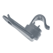 Drink Tube Clip Holder Outdoor Cycling Water Bag Durability Magnetic Fastener Light Grey