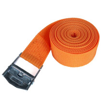 Lightweight Nylon Strap Easy to Carry Fastening Ties Belt Perfect for Travel Orange 8 m