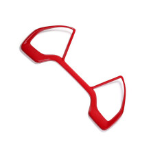 Dashboard Trim Cover Dashboard Panel Trim Interior Moulding Decal for Car Red