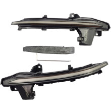 Rearview Dynamic Sequential Mirror Flowing LED Turn Signal for A6 A7 A8 C8 S6 2x yellow