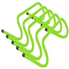 Speed Training Hurdles 5-Pack Light Green 15cm
