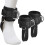 1 Pair Adjustable Padded D-ring Ankle Cuffs for Cable Machine Kickback 1