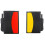 Soccer Referee Kit with Yellow Red Cards and Whistle 1