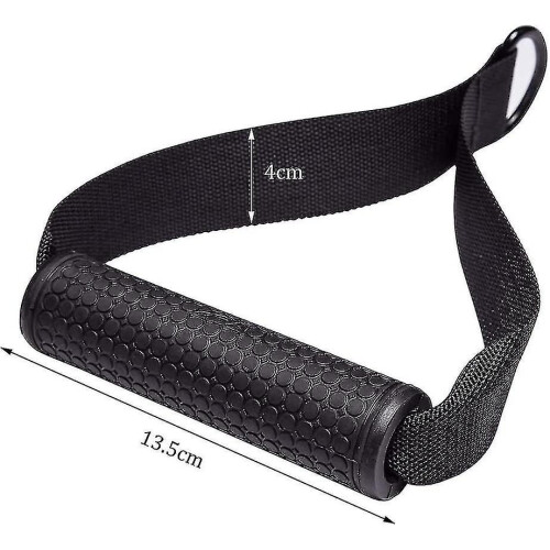 2pcs Resistance Band Hand Grips Pull Handle Strength Training Gym Accessory