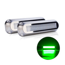 Pontoon Boat Light Marine Led Light For Boat Deck Light Courtesy Interior Light 2pcs Green