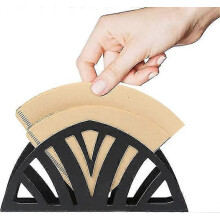 Metal Coffee Filter Paper Holder Storage Rack for Home Kitchen Cafe Handmade Accessories