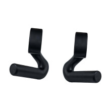 2 poignées pour barres de traction - Accessoire de musculation pour rameur