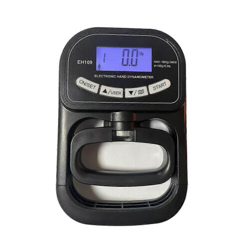 396lbs/180kg digital USB LCD hånddynamometer grepstyrketester fingerkrafttrening