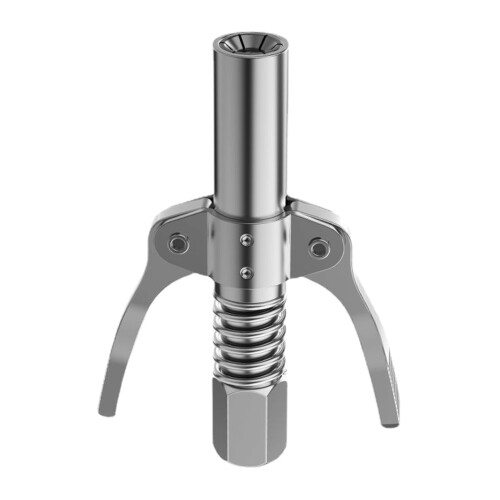 Grease Gun Adapter Quick Release Lock On Coupling End 1/8 Oil Injection Nozzle