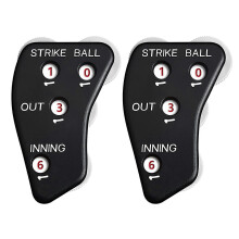 2-pack 4-hjuls domarindikator Counter Clicker Baseball Softball
