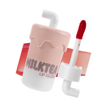 Milktea Lip Gloss Lightweight Liquid Lipstick Matte Lip Glaze Makeup Supplies 04style
