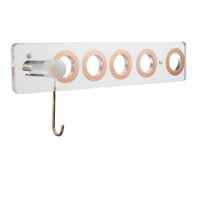 Hair Dryer Wall Shelf Organizer 30kg Waterproof Clear