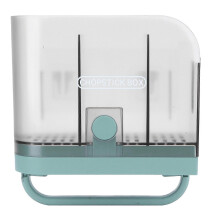 Wall Mounted Multifunctional Chopstick Rack Holder Storage Box for Kitchen