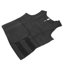 Herr Kardborreband Träningsväst Body Shapewear Midja Tränare Fitness XXXL