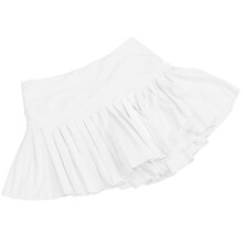 Gonna da tennis estiva bianca a pieghe, pantaloncini con tasche, traspirante, morbida, da donna, taglia XL