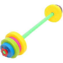 Kids Barbell Set 11pcs Long Type Home Gym Arm Muscle Training Bodybuilding Children