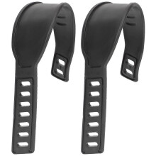 1 Pair Adjustable Exercise Bike Pedal & Footrest Straps for Gym Cycle