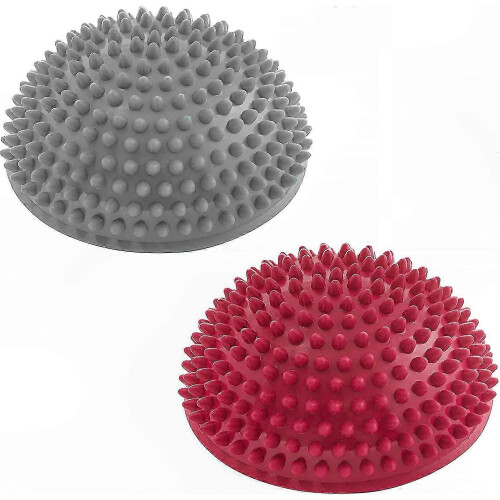 Hedgehog-Shaped Balance Balls Pair 320g 8cm for Stability & Coordination Training