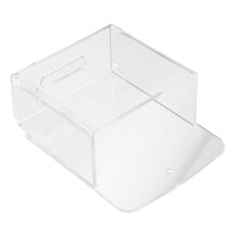 Clear Acrylic Wall Mounted Phone Holder Space Saver Home Office 8.5x4.2in