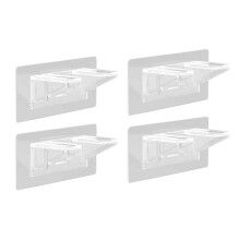 4Pcs Adhesive Shelf Support Pegs for Kitchen Bedroom Closet Cabinet Shelf Suppor