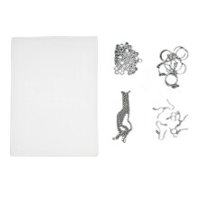 Heat Shrink Film Paper Set for Keychain Pendant Jewellery Making 20145 3