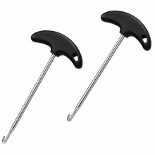 2-Pack Stainless Steel Skate Tool Key Tightener for Roller & Ice Skates Shoe Lace Puller