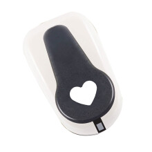 Heart Hole Puncher Craft Paper Punch Non-slip Comfortable Grip 9mm