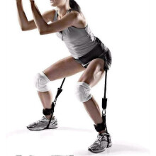Vertical Jump Resistance Bands Leg Power Basketball Volleyball Football Tennis Agility
