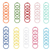 60x/Set 30mm/45mm Binder Rings Books Rings Loose Leaf Keychain Key Rings 45MM