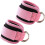 Neoprene padded D-ring ankle wrist cuffs for glute training 1