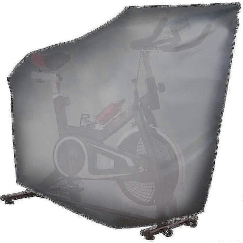 Telo copribici antipolvere e resistente per cyclette da interno.