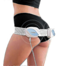 Apparecchio per tonificazione e modellamento del corpo con stimolazione muscolare per sollevamento glutei e snellimento dei fianchi.