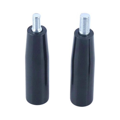 1 Pair Rope Posts Replacement Black M10 Threaded Pilates Reformer Parts