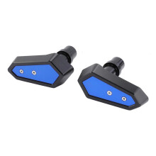 Crash Protections Easy Install Protective Frame Sliders Bike Frame Protections Blue