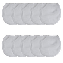 Pack of 10 Mesh Strainers with Elastic Top Opening for Smooth Paint Application 28x32cm