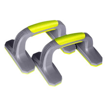 Push Up Bars with Ergonomic Padded Grip for Home Gym Strength Training and NonSlip Base
