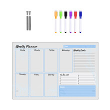 Desktop Whiteboard Clear Acrylic Dry Erases Board Memo Writing Board Note Board TYU302
