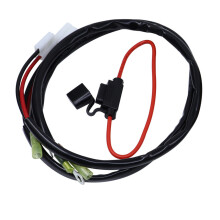 Electric Double Cooling Fan Wire 12V Thermostat Switch Car Relays Wiring Harness