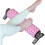Deep Tissue Muscle Massage Foam Roller with Triangular Stability Support Fitness Yoga Pink 1