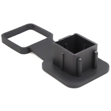 2 Inch Rubber Hook Tube Cap Car Plug Cover Dustproof Protector for Trailer Hook